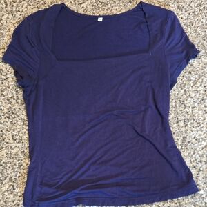 Women's Navy Blue Top